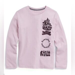 Old Navy Light Pink/ beige  Long Sleeve Tee